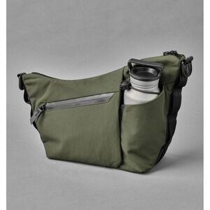 Alpaka Flow Satchel Green Axoflux 210D 4L Recycled Fabric Crossbody Bag NEW